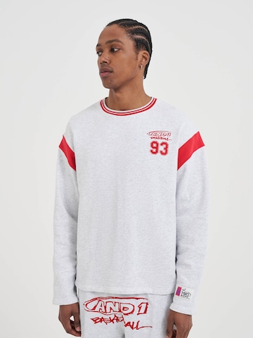 AND1 Sweatshirt 'Core 93' i grå: forside