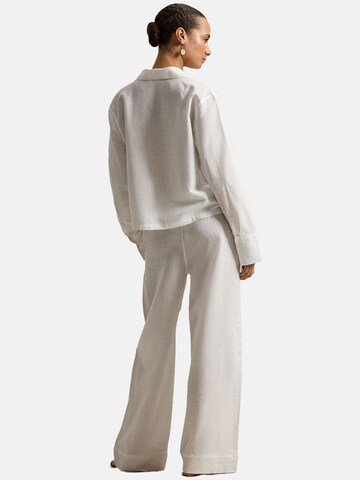 Pyjama ' Summer Linen ' Polo Ralph Lauren en blanc
