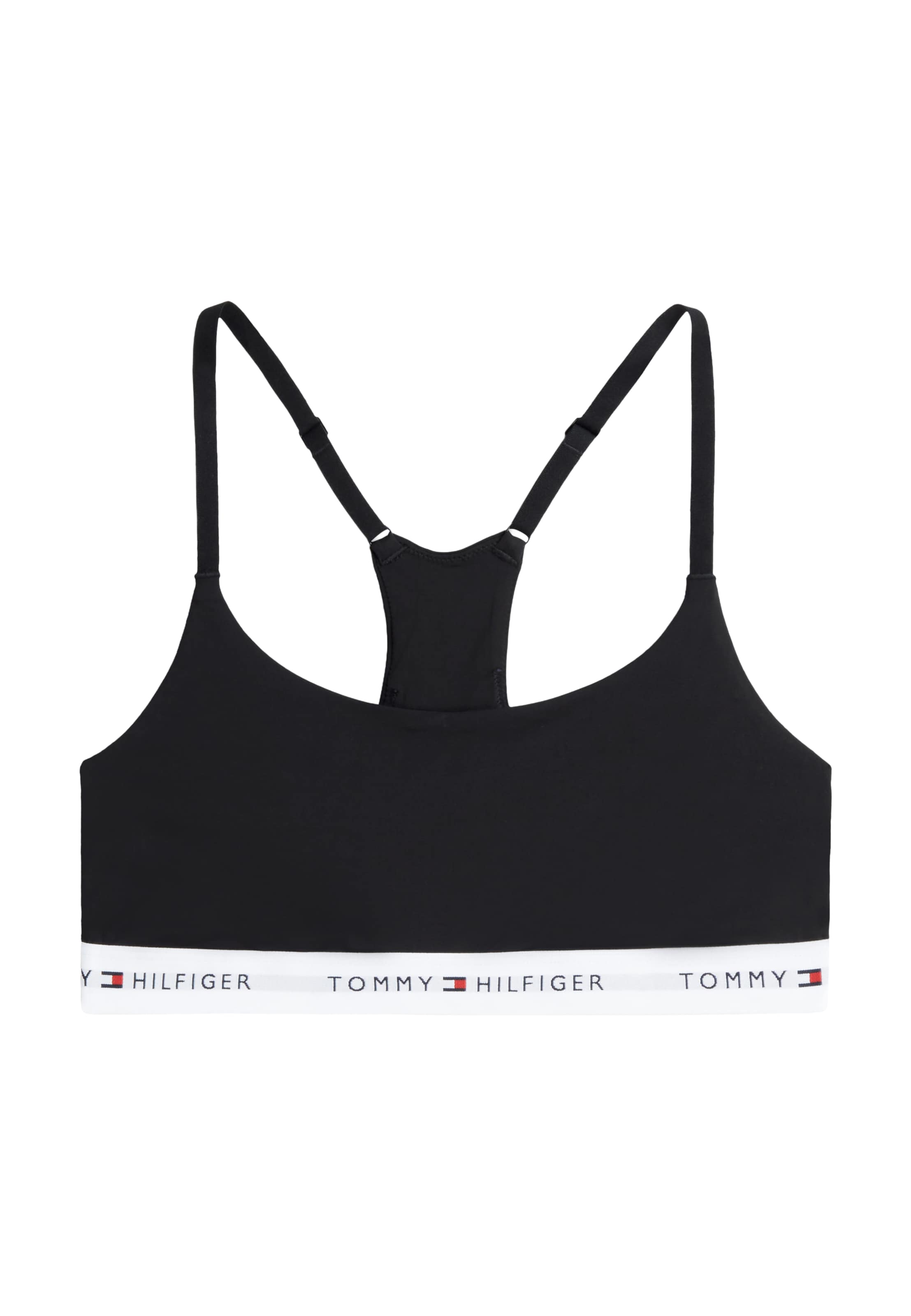 Tommy Hilfiger Underwear Soutien-gorge en 70 en noir / blanc, Vue avec produit