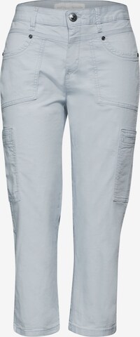 STREET ONE Slimfit Hose 'Yulius' in Blau: predná strana