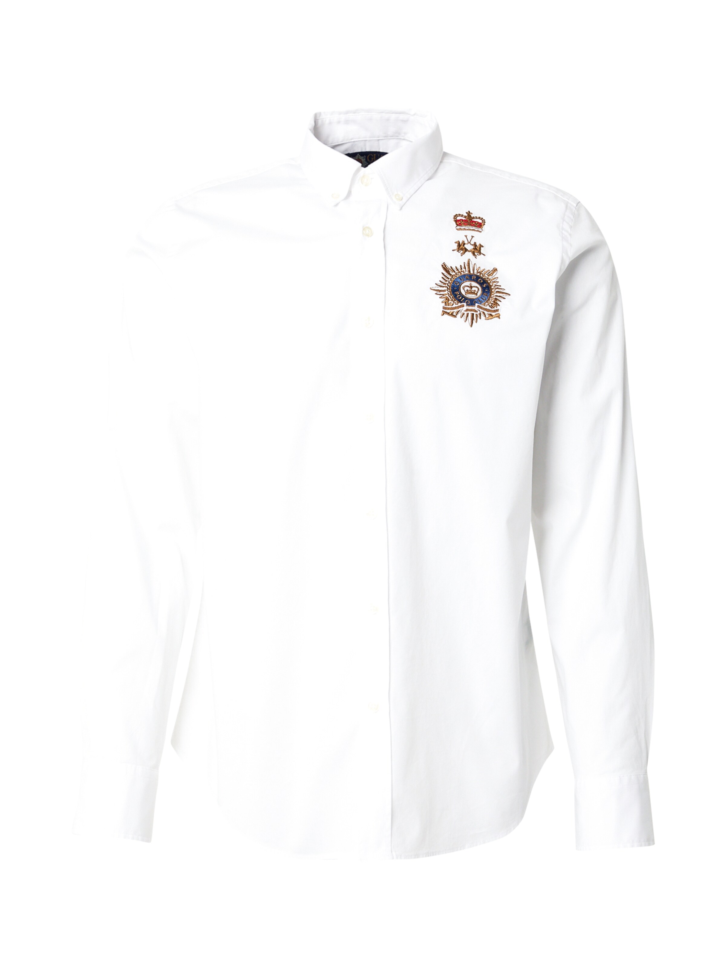 La Martina Рубашка в Белый: спереди