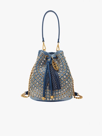 La Carrie Schoudertas in Blauw: voorkant