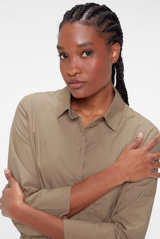 SENSES.THE LABEL Kleid in Beige