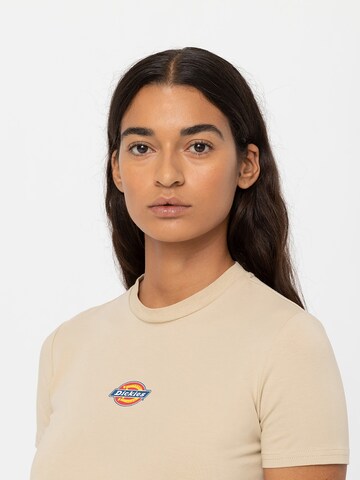 DICKIES T-shirt 'MAPLE VALLEY' i beige