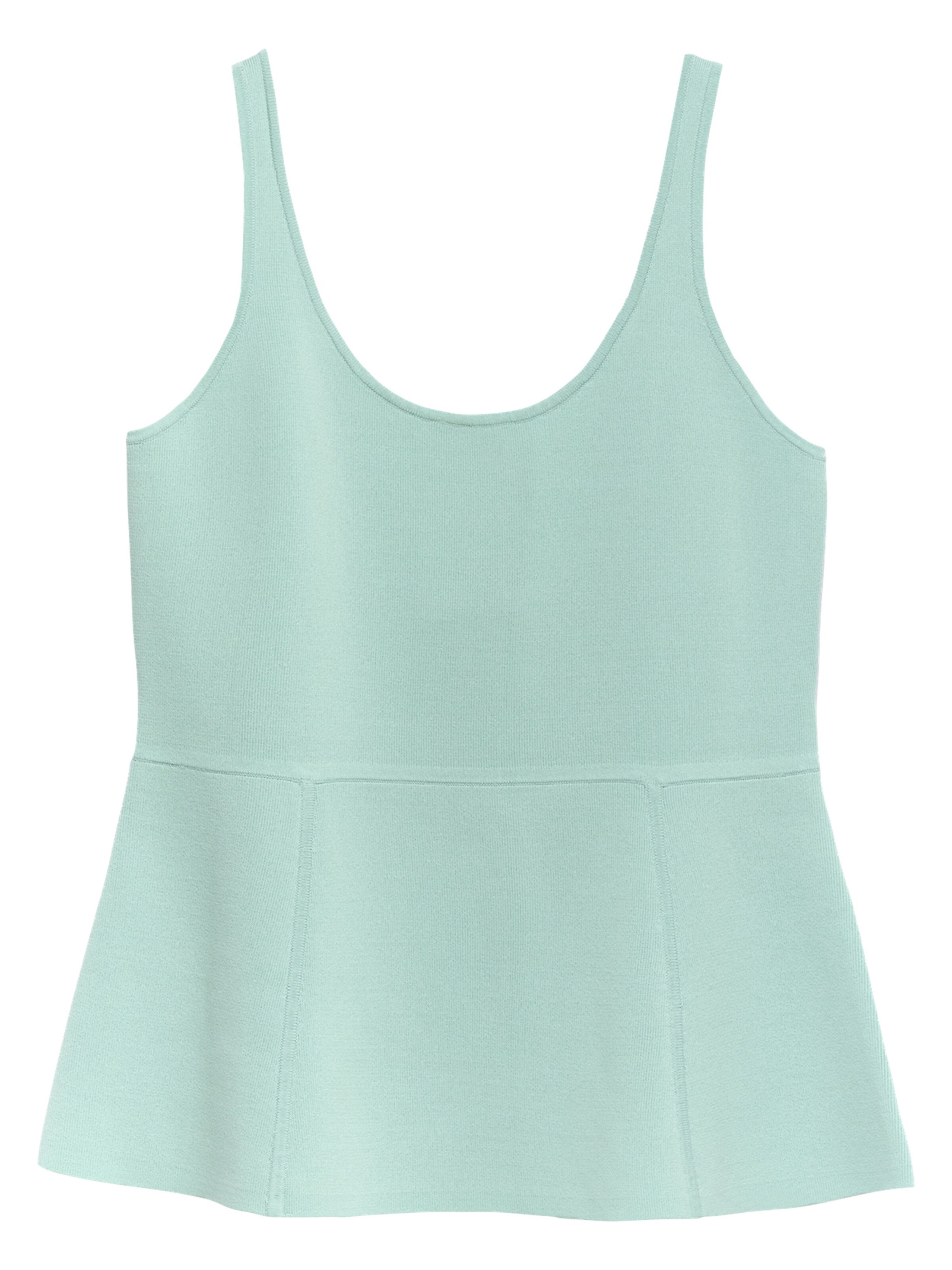 Adolfo Dominguez Плетен топ в зелено: отпред