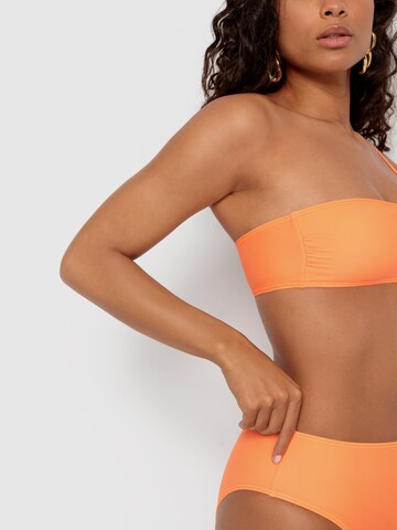 LSCN by LASCANA Bustier Bikinitop 'Gina' in Orange