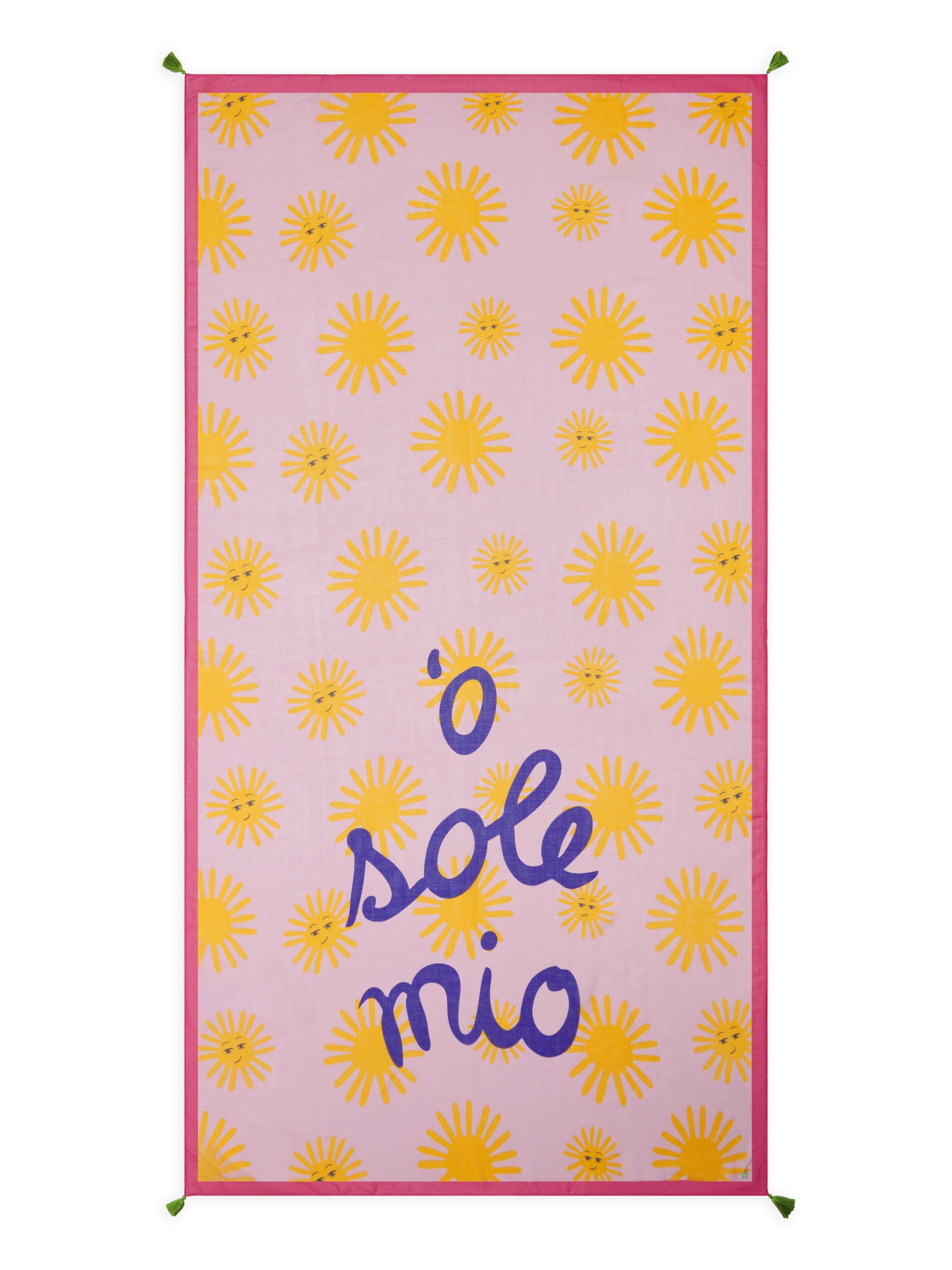 CODELLO Schal 'O SOLE MIO' in Lila: Vorderseite