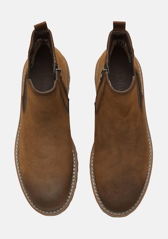 Boots s.Oliver en marron : au dessus