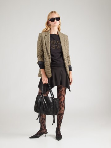 miss goodlife - Sudadera 'Champagne Crew' en negro