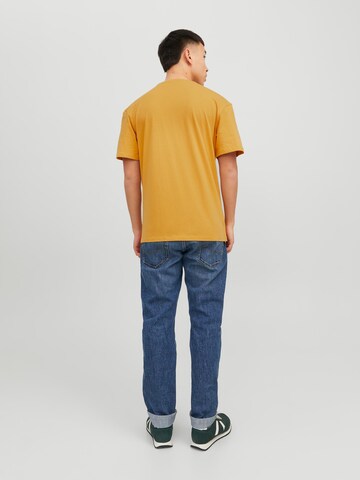 JACK & JONES T-shirt 'Josh' i gul
