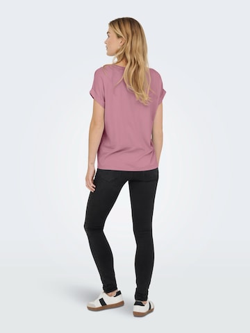 Tricou 'ONLMoster' de la ONLY pe roz