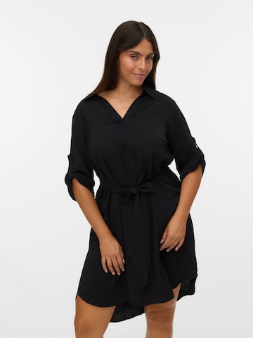 Vero Moda Curve Dress 'VMCalva' in Black: front