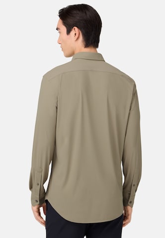 Coupe regular Chemise Boggi Milano en beige