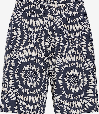 ICHI Hlače 'IHAya' u bež / morsko plava / bijela, Pregled proizvoda