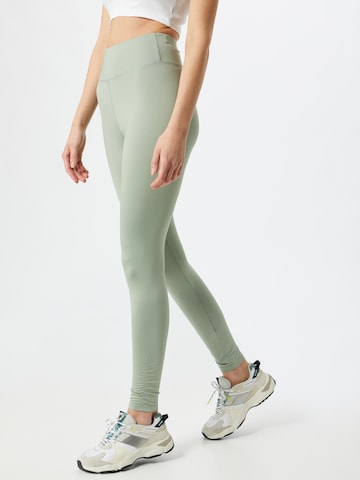 Dorothy Perkins Skinny Leggings in Green: front