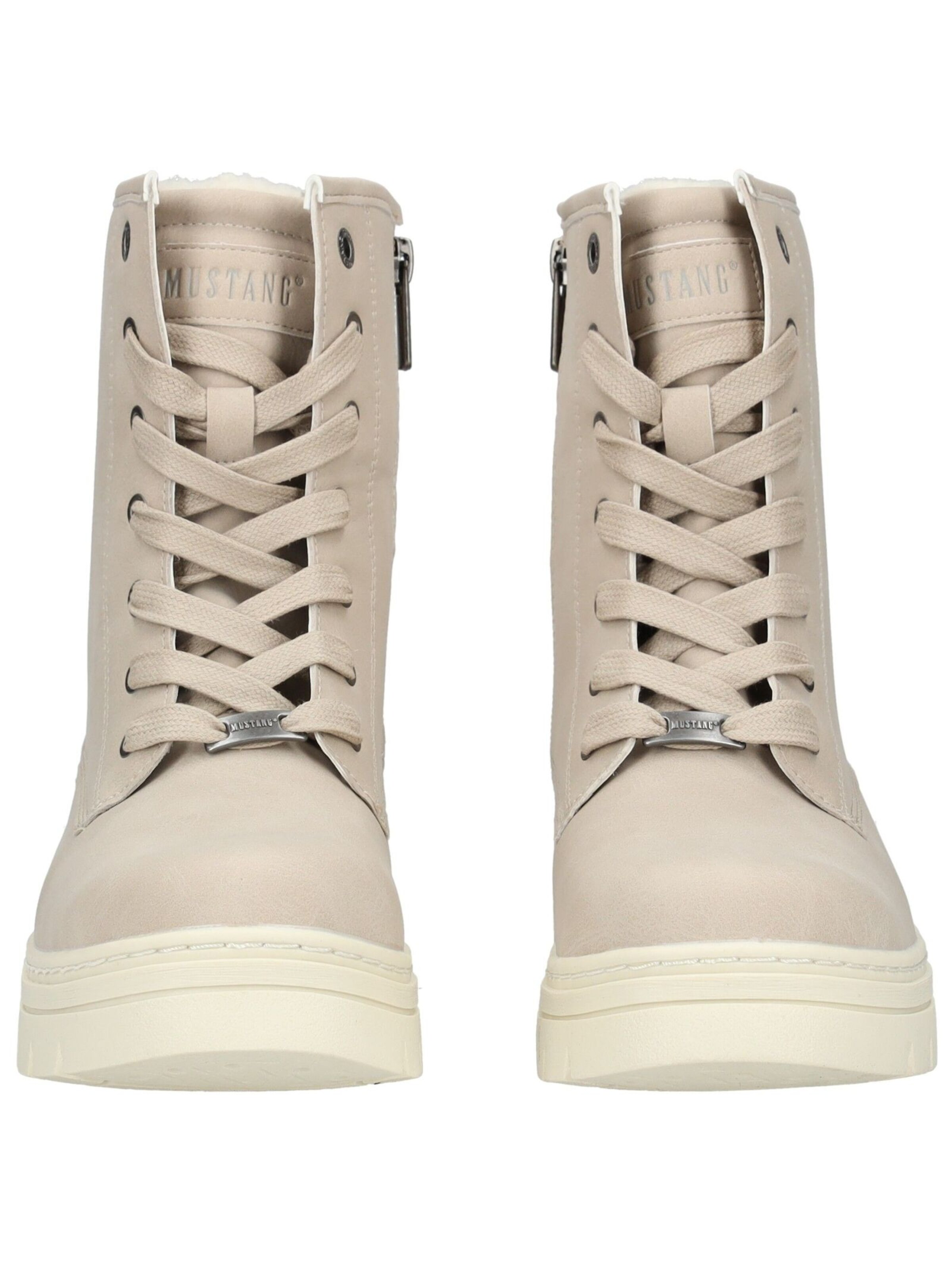 Bottines à lacets MUSTANG en beige