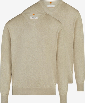 redmond Sweater 'Basic' in Beige: front