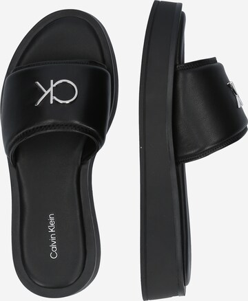 Calvin Klein - Sapato aberto em preto