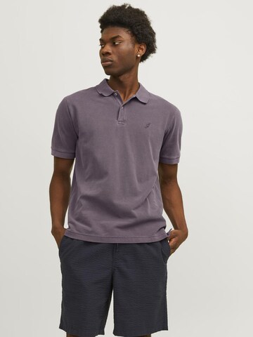 JACK & JONES Shirt in Purple: front