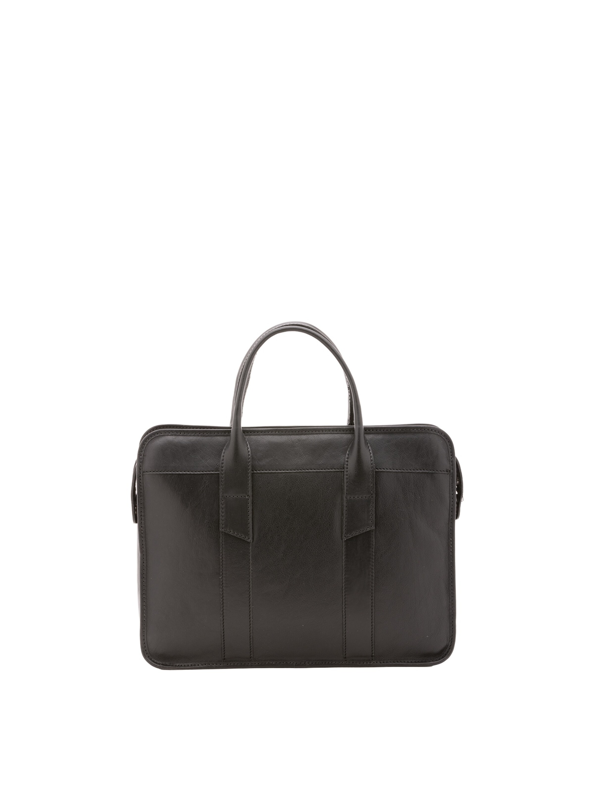 Borsa a mano 'Borsa a Mano Vera Pelle Alessia Firenze - Made in Italy' di Alessia Firenze in nero: frontale