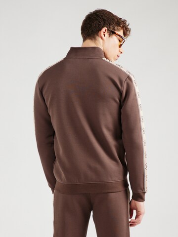 GUESS Sportsweatshirt 'MICKEY' in Braun