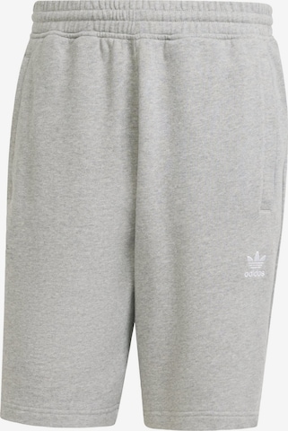 pilka ADIDAS ORIGINALS Standartinis Kelnės 'Essentials Trefoil': priekis