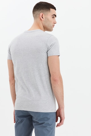 !Solid Shirt 'THORGE' in Grey: front