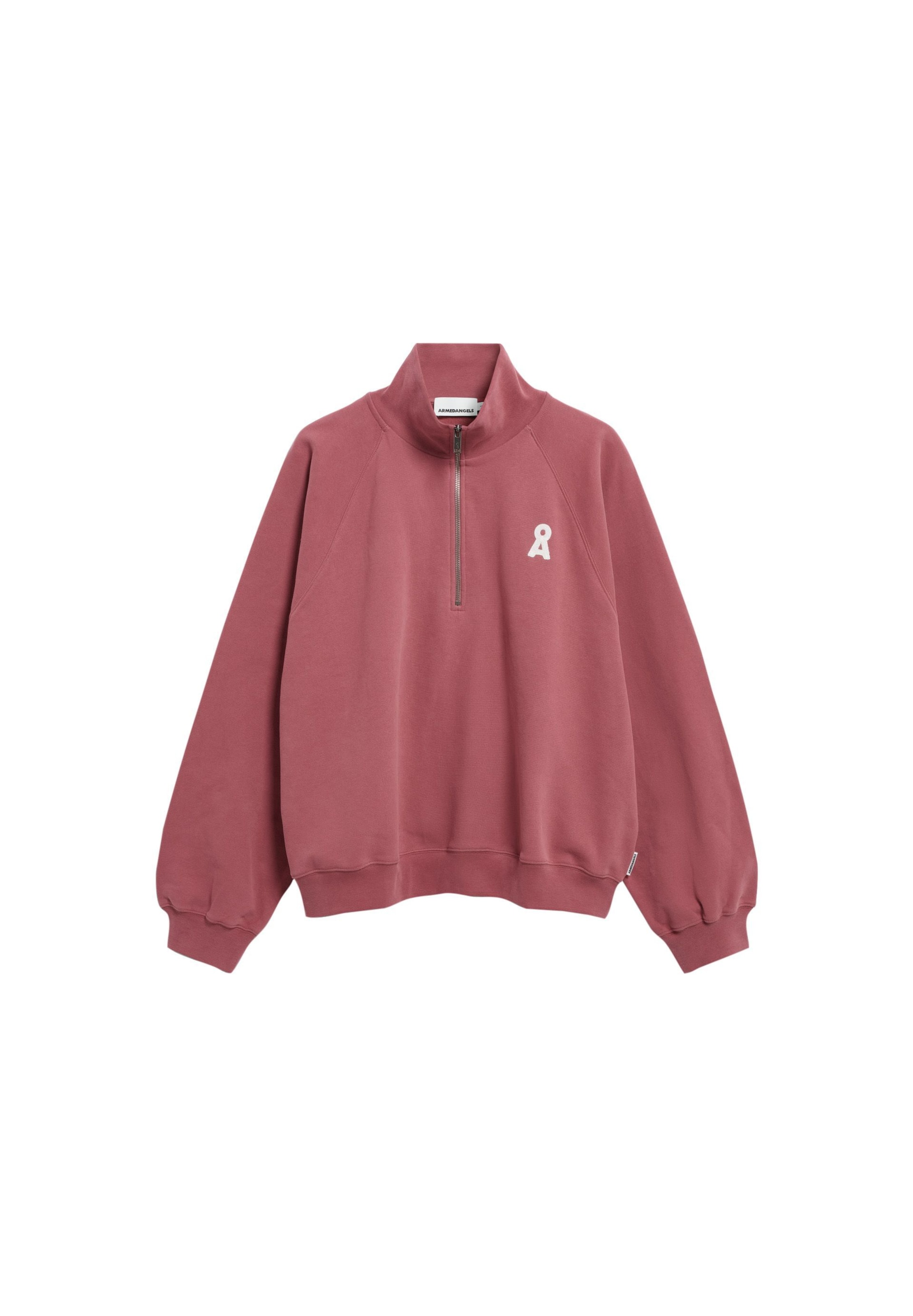 ARMEDANGELS Sweatshirt ICONIC Å in Rot: Vorderseite