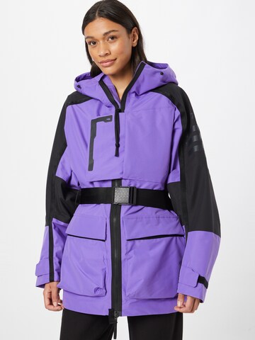 ADIDAS TERREX Outdoorjacke 'Xploric' in Lila: predná strana