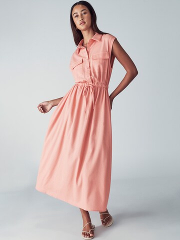 Willa - Vestido camisero 'Sez' en naranja