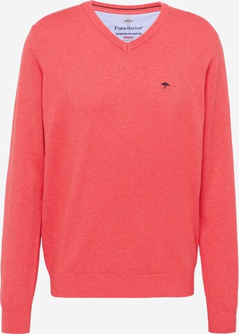 FYNCH-HATTON - Pullover em vermelho: frente