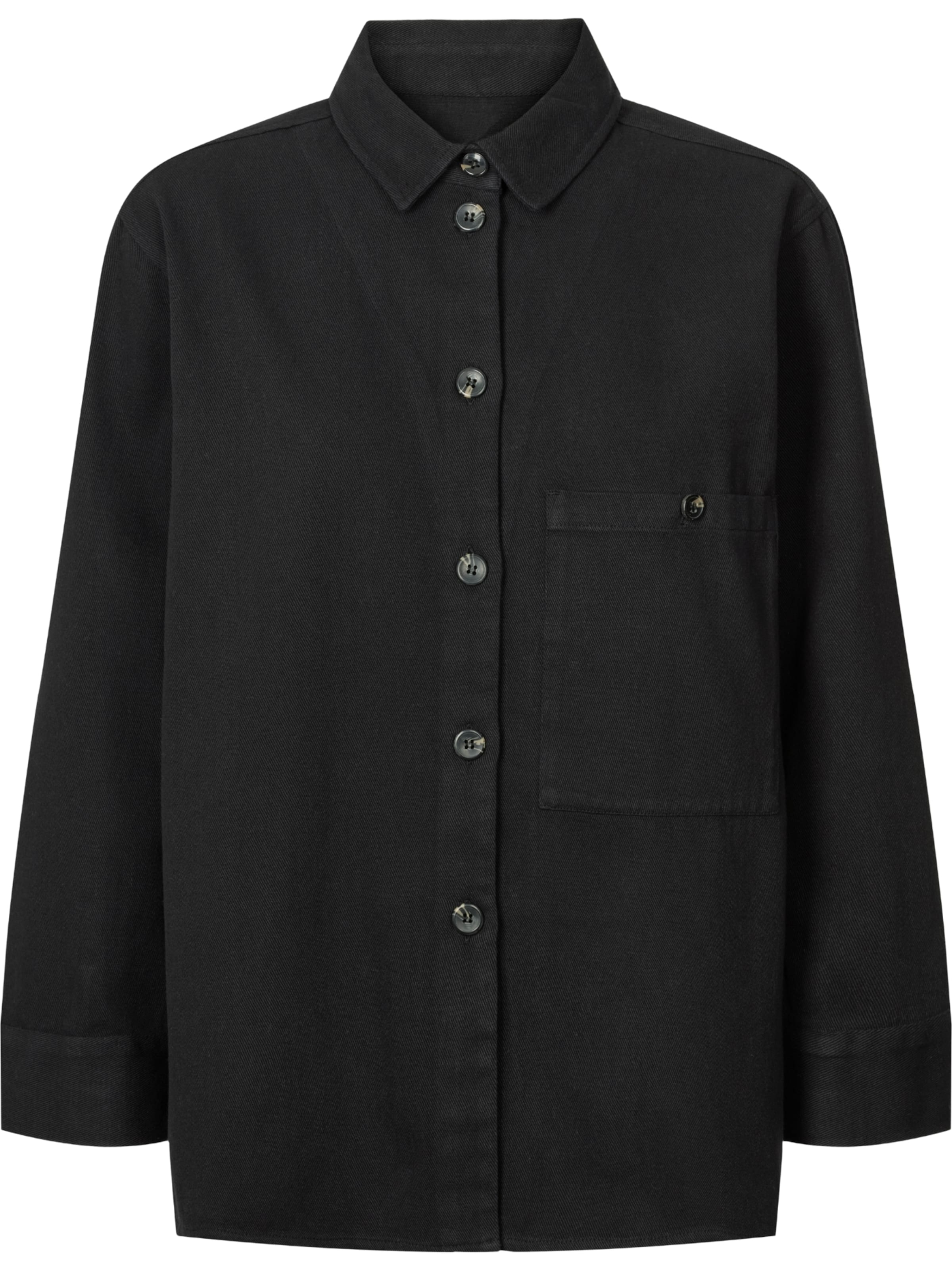 Gai+Lisva Bluse 'Sussie' in Schwarz: Vorderseite