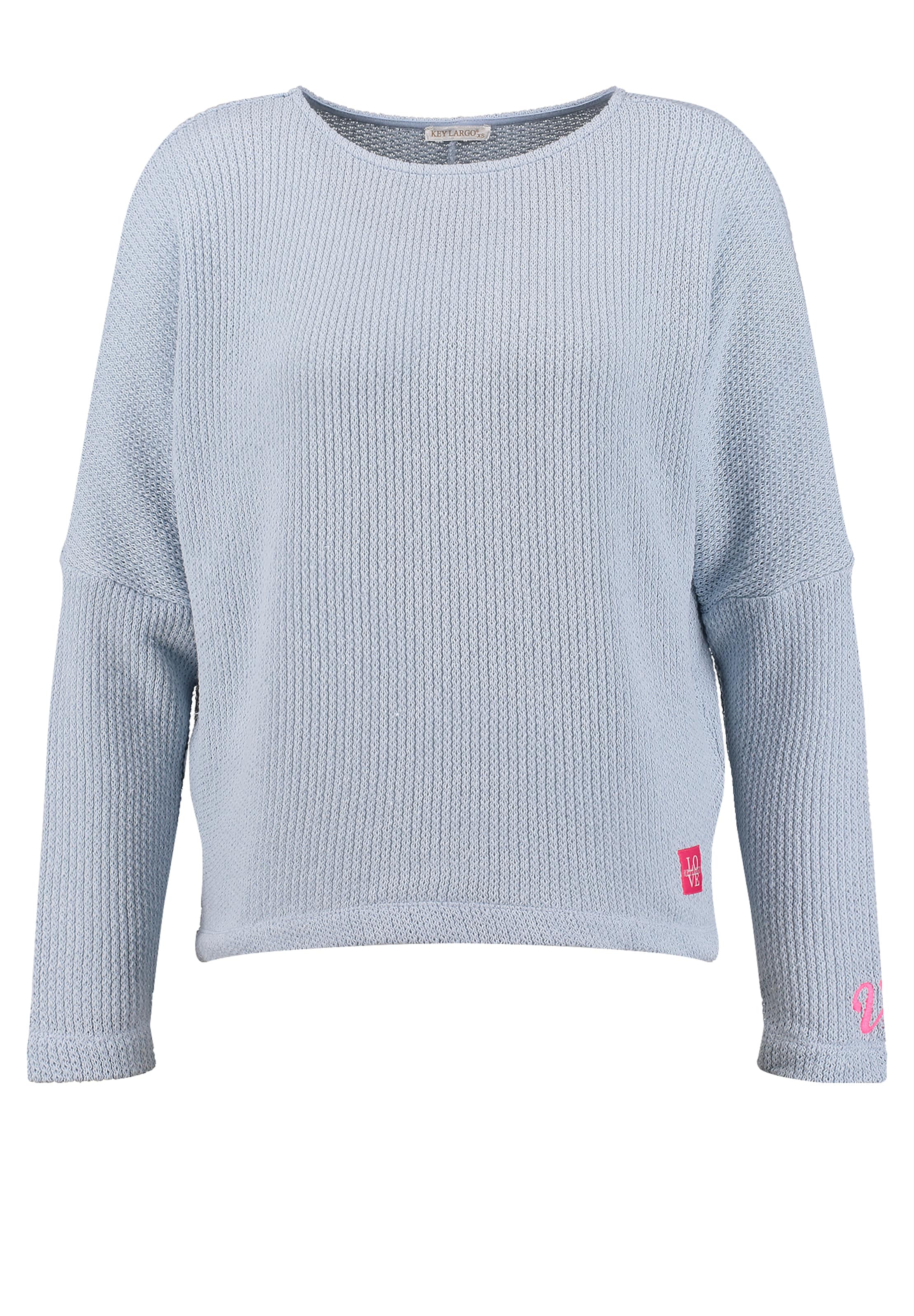 Key Largo Pullover 'Coast' in Blau: Vorderseite