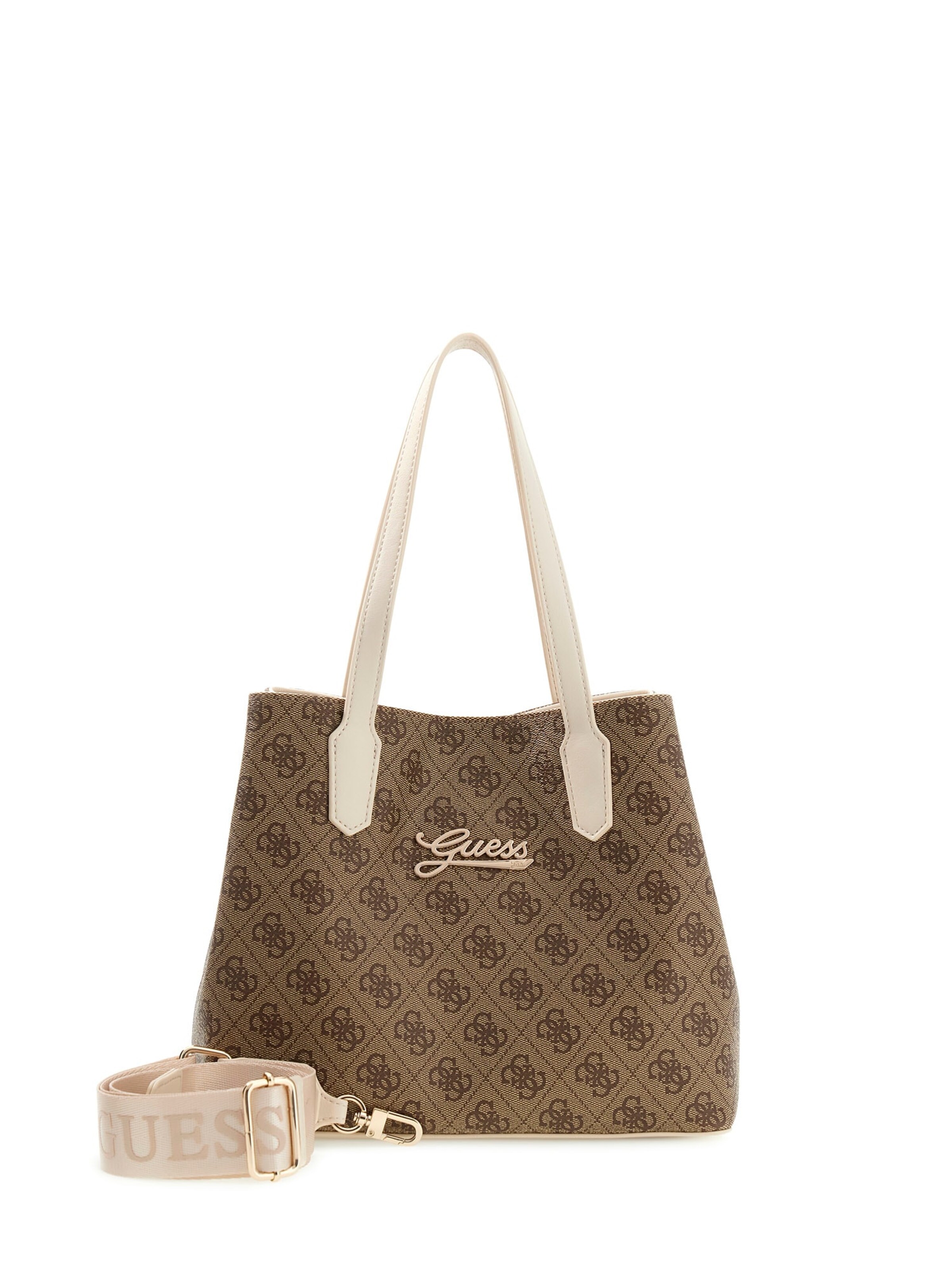 Sac GUESS en beige : devant