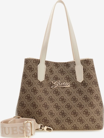 GUESS Laukku värissä beige: etupuoli