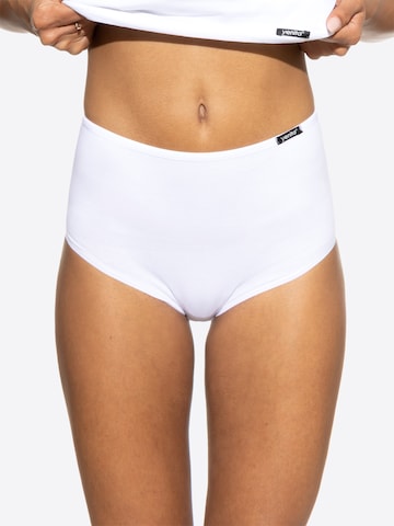 Culotte 'Modern' Yenita en blanc : devant