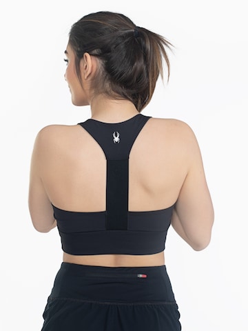 Spyder Bustier Sportmelltartók - fekete