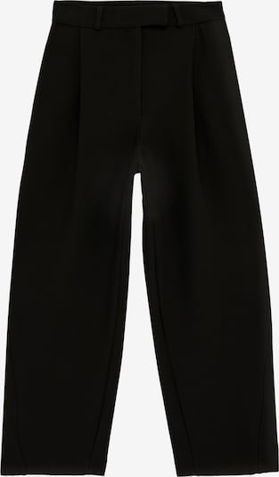 Koton Pleat-Front Pants in 32/Regular in Black, Item view
