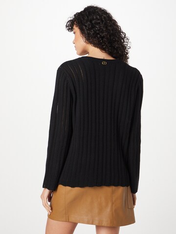 Twinset Sweter 'MAGLIA' w kolorze czarny