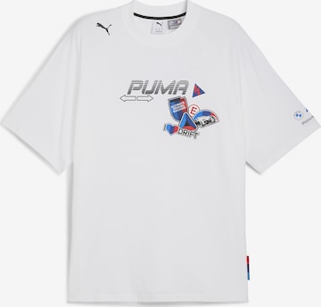 T-Shirt fonctionnel 'PUMA x BMW M Motorsport' PUMA en blanc : devant