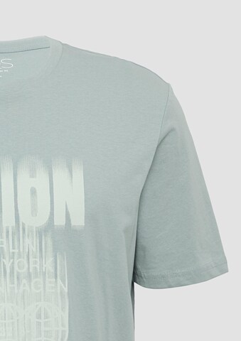 QS T-Shirt in Grün