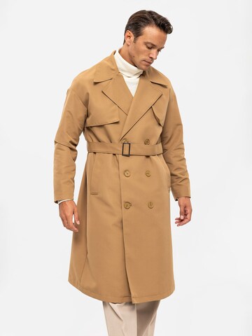 Antioch Between-Seasons Coat in Beige