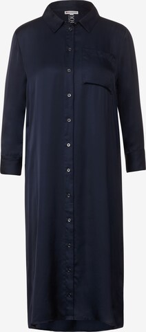 STREET ONE Shirt Dress in Blue: front