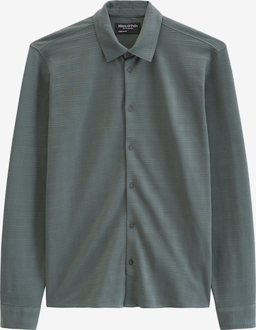 Marc O'Polo Button Up Shirt in Green: front