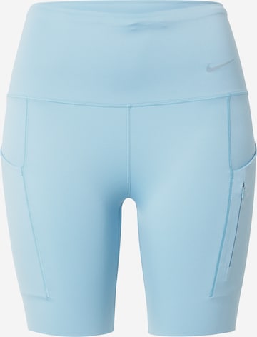 NIKE Spodnie sportowe w kolorze niebieski: przód