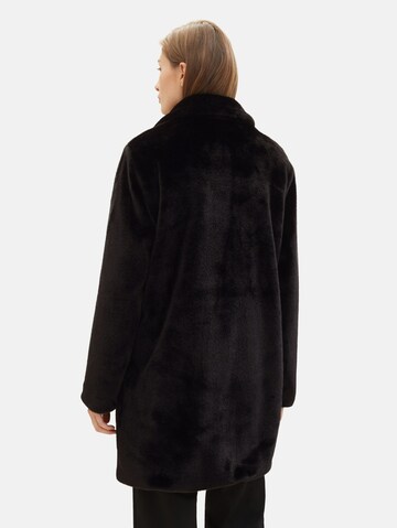 TOM TAILOR Mantel in Schwarz