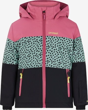 PROTEST Sports jacket 'PRTFANCY TD' in Pink: front