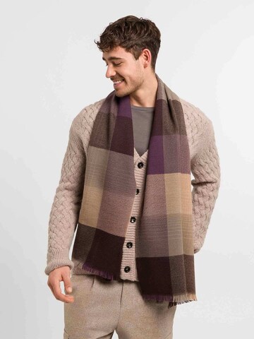 bugatti Scarf in Brown: front