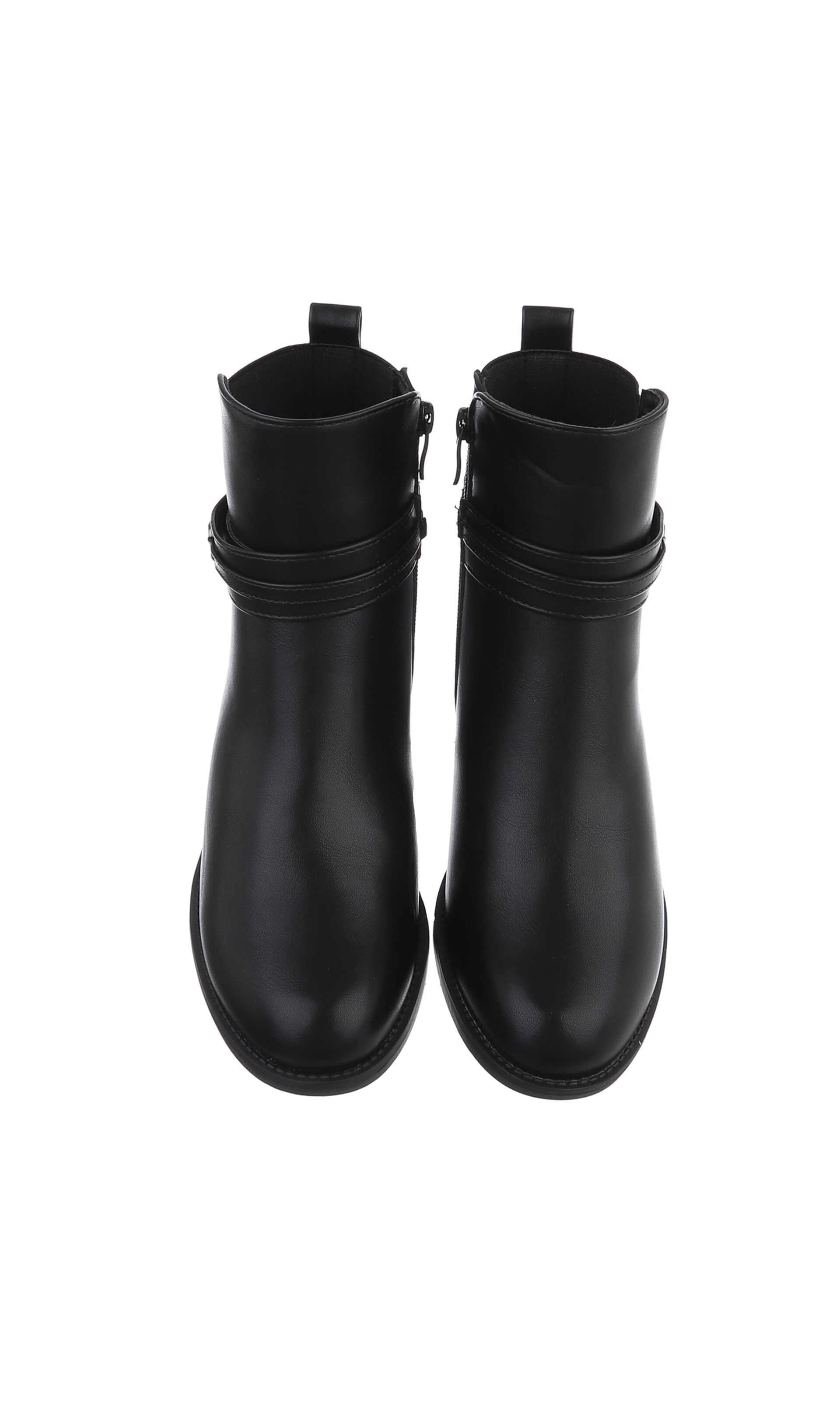 Ital-Design Stiefelette in Schwarz