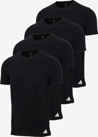 ADIDAS ORIGINALS Shirt in Zwart: voorkant